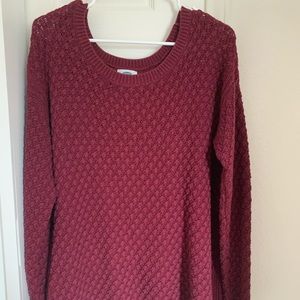 Old Navy maroon sweater